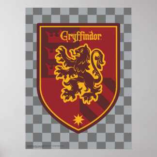 Poster Harry Potter | Blason de fierté de la maison Gryff