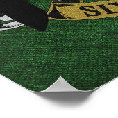 Poster HARRY POTTER™ | Blason de la maison de Draco Malfo (Coin)