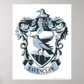 Poster Harry Potter | Blason moderne de Serdaigle (Devant)