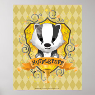 Poster Harry Potter   Blason RAVISSANT HUFFLEPUFF™