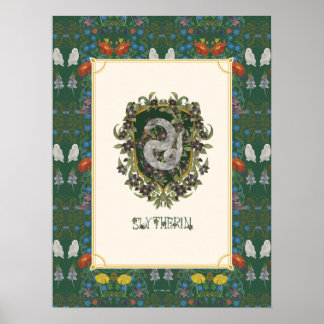 Poster HARRY POTTER™ | Blason SLYTHERIN™