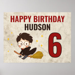 Poster HARRY POTTER™ Caractère Arc magique Anniversaire