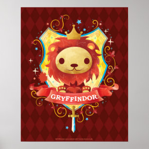 Poster Harry Potter Charmant blason GRYFFINDOR™