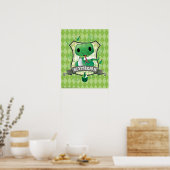 Poster Harry Potter | Charmant Blason SLYTHERIN™ (Cuisine)