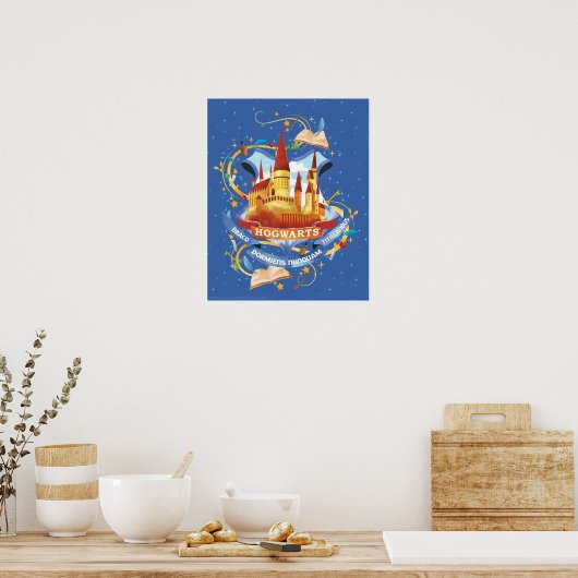 Poster Harry Potter | Château de charme HOGWARTS™ (Cuisine)