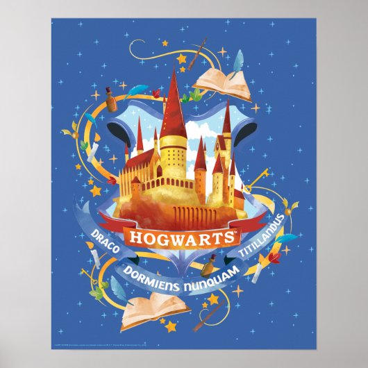 Poster Harry Potter | Château de charme HOGWARTS™ (Devant)