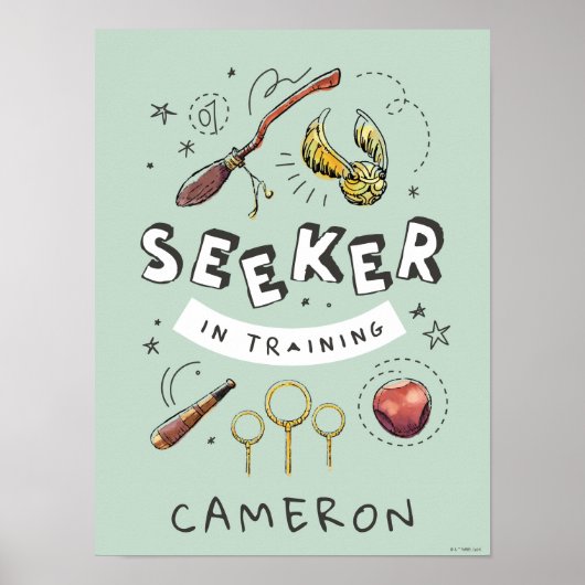 Poster HARRY POTTER™ | Chercheur en formation (Devant)