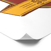 Poster Harry Potter | Cimetière de recherche QUIDDITCH™ (Coin)