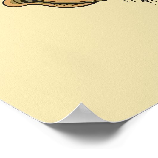 Poster Harry Potter | Cimier de Hufflepuff avec Badger (Coin)