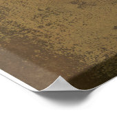 Poster Harry Potter | Cimier de Poudlard rustique (Coin)