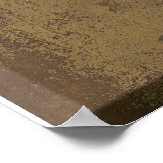 Poster Harry Potter | Cimier de Poudlard rustique (Coin)