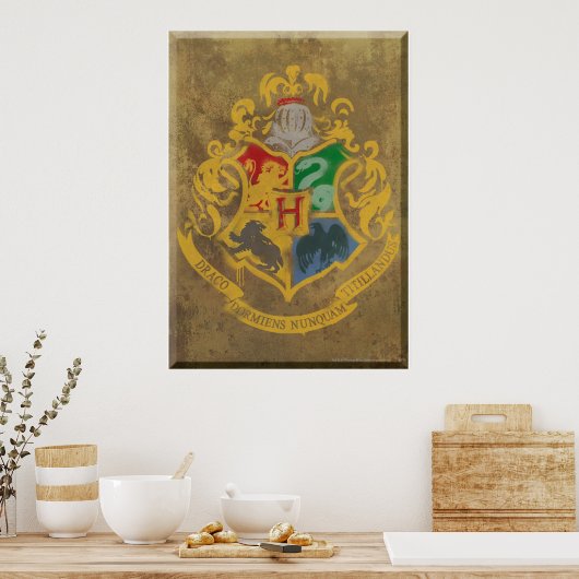 Poster Harry Potter | Cimier de Poudlard rustique (Cuisine)