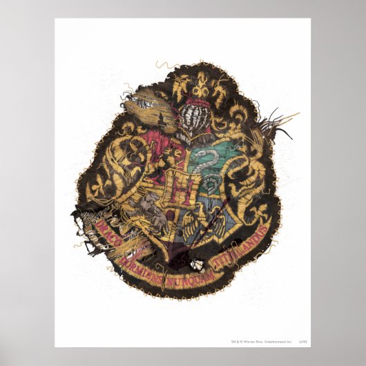 Poster Harry Potter | CIMIER DE POUDLARD VINTAGE (Devant)