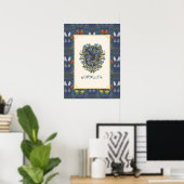 Poster HARRY POTTER™ | Crest RAVENCLAW™ (Bureau à domicile)