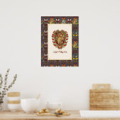 Poster HARRY POTTER™ | Crête GRYFFINDOR™ (Cuisine)