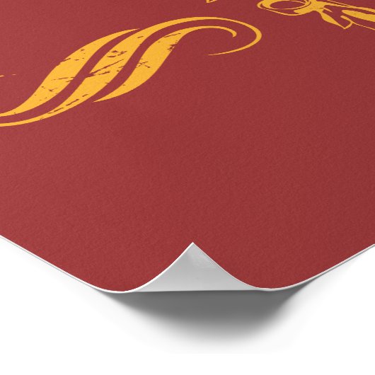 Poster Harry Potter | Équipe QUIDDITCH™ (Coin)