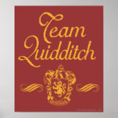 Poster Harry Potter | Équipe QUIDDITCH™ (Devant)