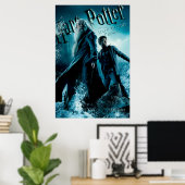 Poster Harry Potter et Dumbledore sur des rochers 1 (Bureau à domicile)