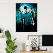 Poster HARRY POTTER ET L'ORDRE DU PHÉNIX™ Bleu (Bureau à domicile)