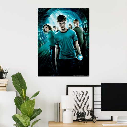 Poster HARRY POTTER ET L'ORDRE DU PHOENIX™ Blue (Bureau à domicile)