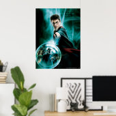 Poster Harry Potter et Voldemort un seul peut survivre (Bureau à domicile)
