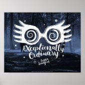 Poster Harry Potter | Exceptionnellement ordinaire (Devant)