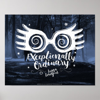Poster Harry Potter | Exceptionnellement ordinaire
