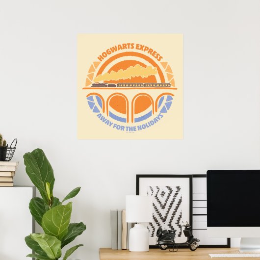 Poster HARRY POTTER™ | Express Summer Magic HOGWARTS™ (Bureau à domicile)