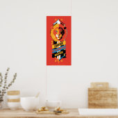 Poster Harry Potter | GRYFFINDOR™ Blason de la Maison des (Cuisine)
