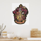 Poster Harry Potter | Gryffindor Crest - Détruit (Cuisine)