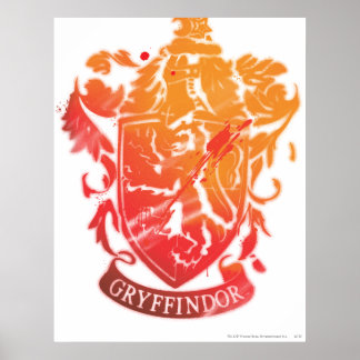 Poster Harry Potter | Gryffindor Crest - Splissé