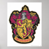 Poster Harry Potter | Gryffindor House Crest (Devant)