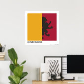 Poster Harry Potter | Gryffindor House Pride Graphic (Bureau à domicile)