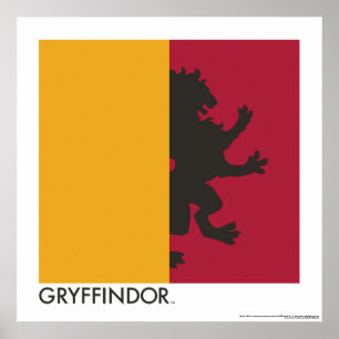 Poster Harry Potter   Gryffindor House Pride Graphic