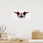 Poster Harry Potter | GRYFFINDOR™ House Quidditch Capitai (Cuisine)
