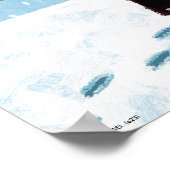 Poster HARRY POTTER ™ & Hedwig dans la cour de HOGWARTS ™ (Coin)