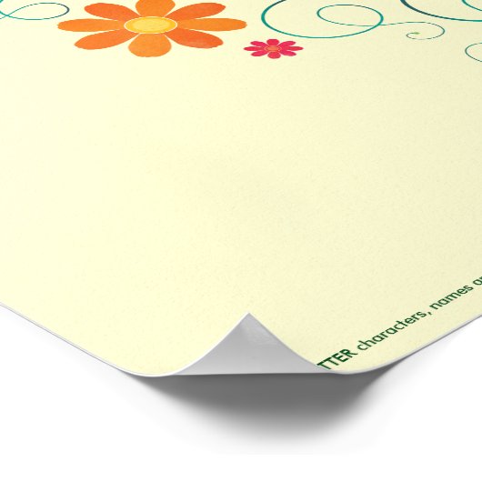 Poster Harry Potter | Hermione Herbology Class Graphic (Coin)