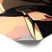 Poster HARRY POTTER™ Hermione & Ron HOGWARTS™ Scène d'ani (Coin)