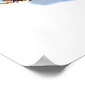 Poster HARRY POTTER™, Hermione, & Ron survolent HOGWARTS™ (Coin)