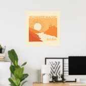 Poster HARRY POTTER™ | HOGWARTS™ Summer Magic (Bureau à domicile)