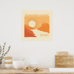 Poster HARRY POTTER™ HOGWARTS™ Summer Magic
