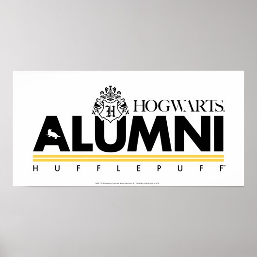 Poster Harry Potter | HUFFLEPUFF™ - Anciens de HOGWARTS™ (Devant)