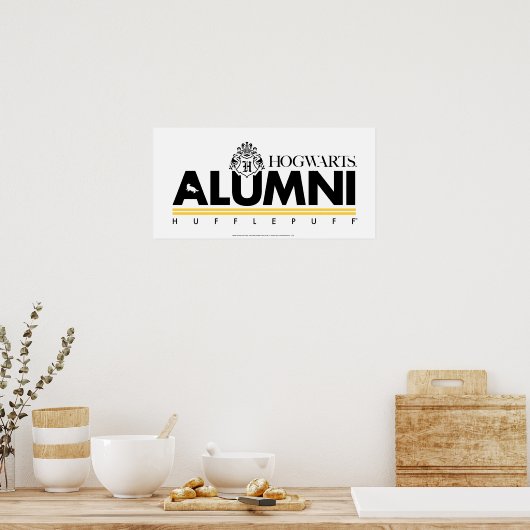 Poster Harry Potter | HUFFLEPUFF™ - Anciens de HOGWARTS™ (Cuisine)