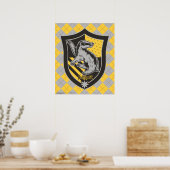 Poster Harry Potter | Hufflepuff House Pride Crest (Cuisine)