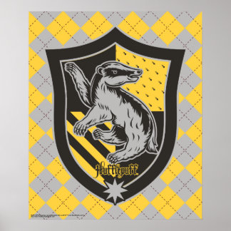 Poster Harry Potter | Hufflepuff House Pride Crest
