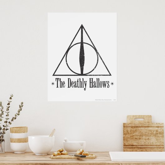 Poster Harry Potter | L'Emblème Des Hauteurs Mortelles (Cuisine)