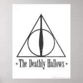 Poster Harry Potter | L'emblème des Reliques de la mort (Devant)