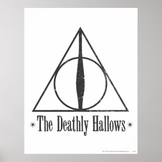 Poster Harry Potter | L'emblème des Reliques de la mort