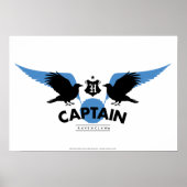 Poster Harry Potter | RAVENCLAW™ House Quidditch Capitain (Devant)