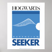 Poster Harry Potter | RAVENCLAW™ House Quidditch Seeker (Devant)